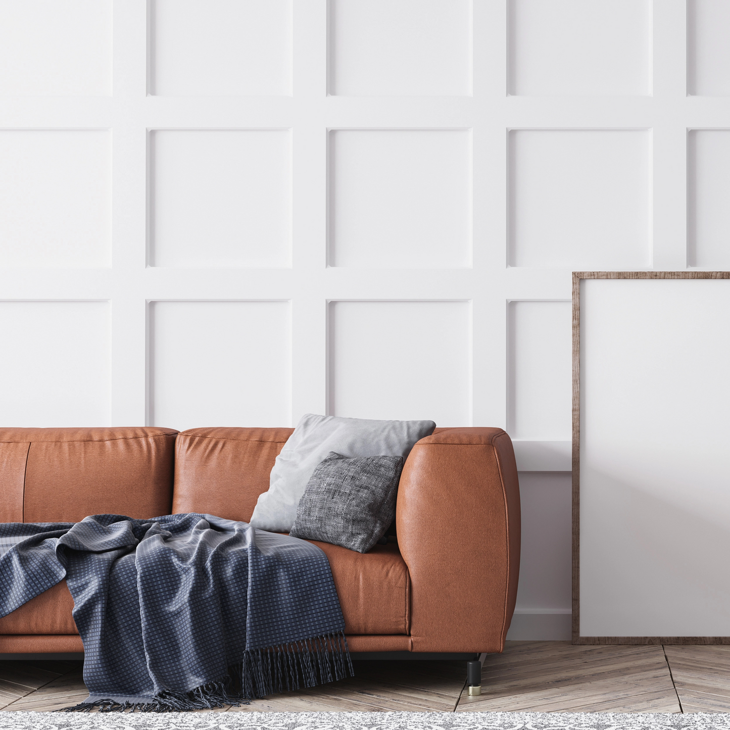 Lamele MDF pentru panouri de perete | Shaker style | Wainscoting | 12 mm