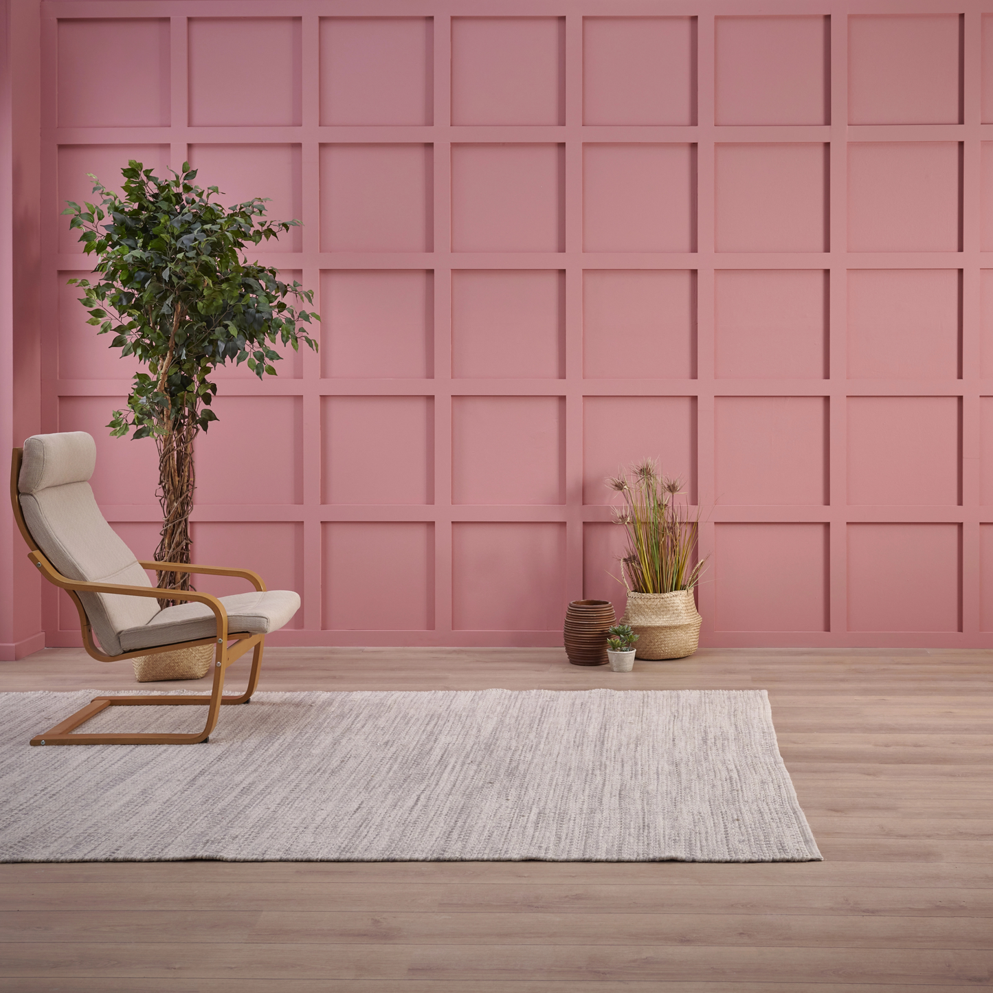 Lamele MDF pentru panouri de perete | Shaker style | Wainscoting | 6 mm