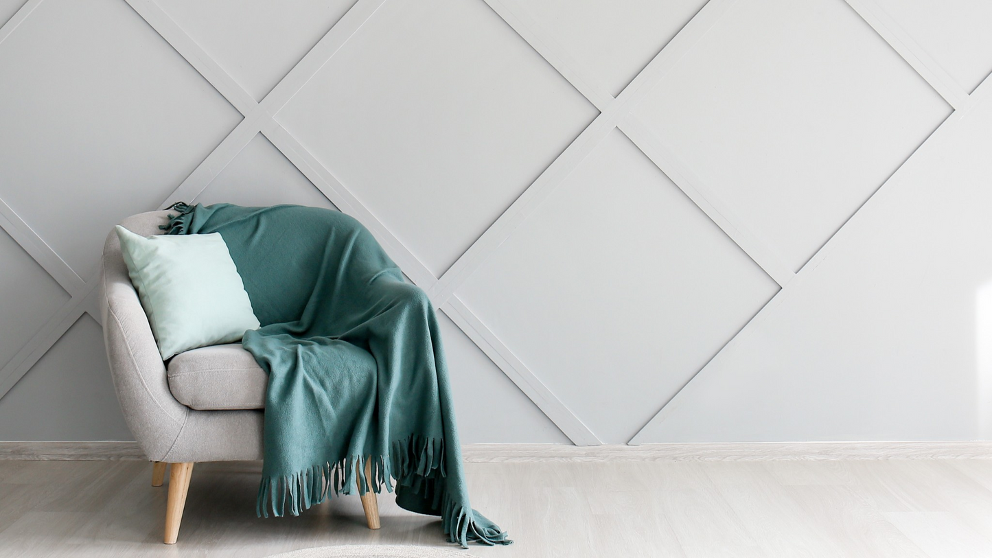 Lamele MDF pentru panouri de perete | Shaker style | Wainscoting | 6 mm